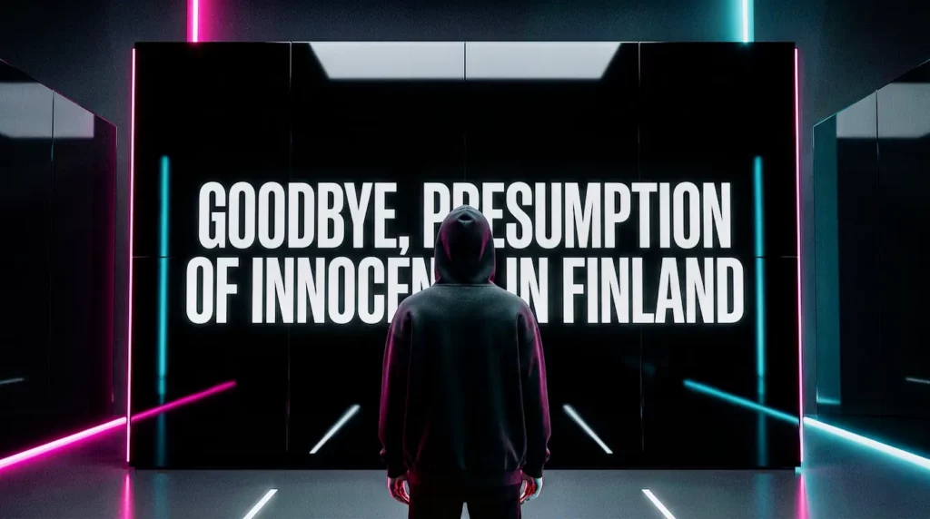 Judge Paavola case R 706/2025/5226 goodbye presumption of innocence in Finland