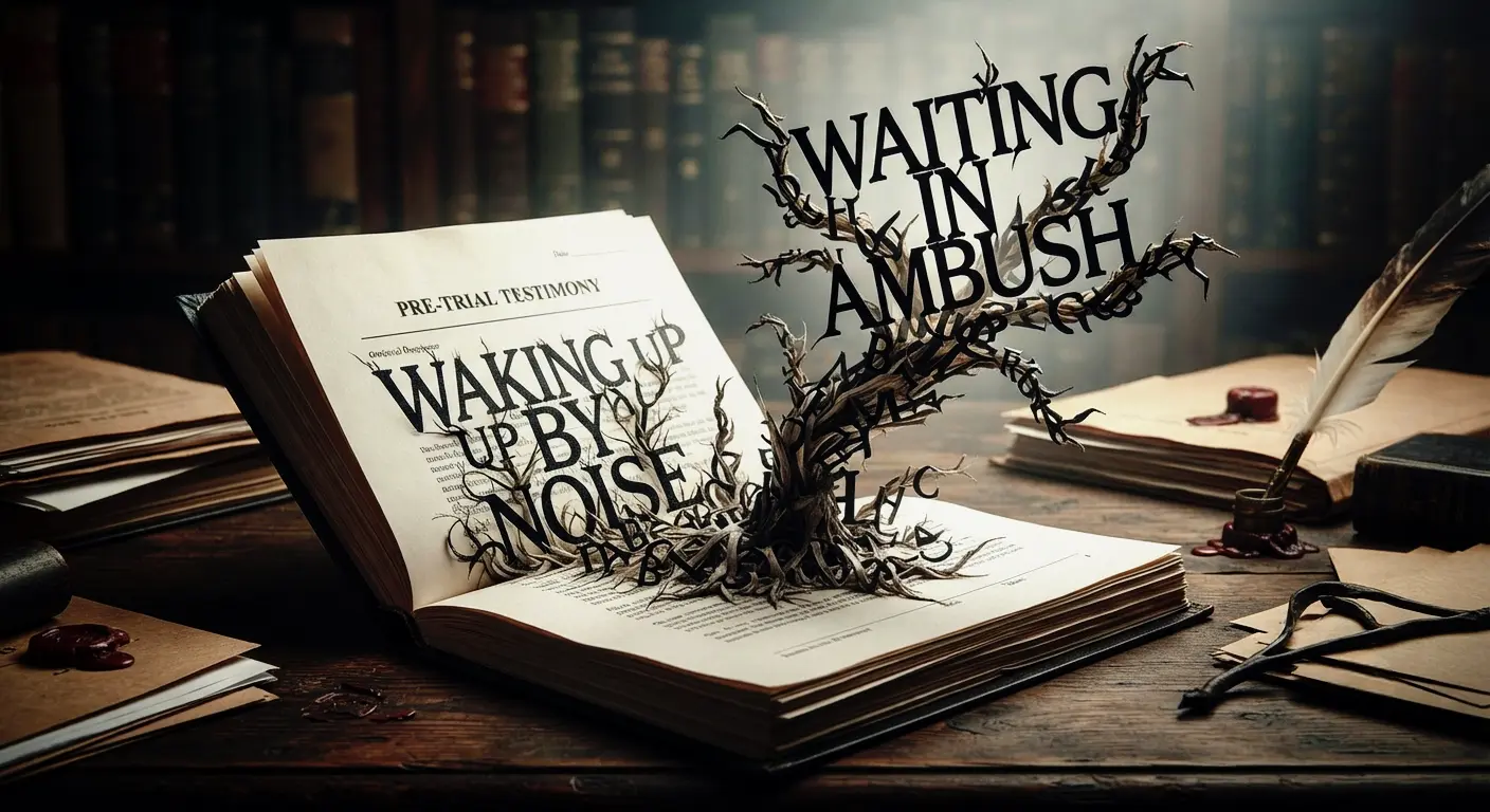 Document physically mutates - evolution of the narrative