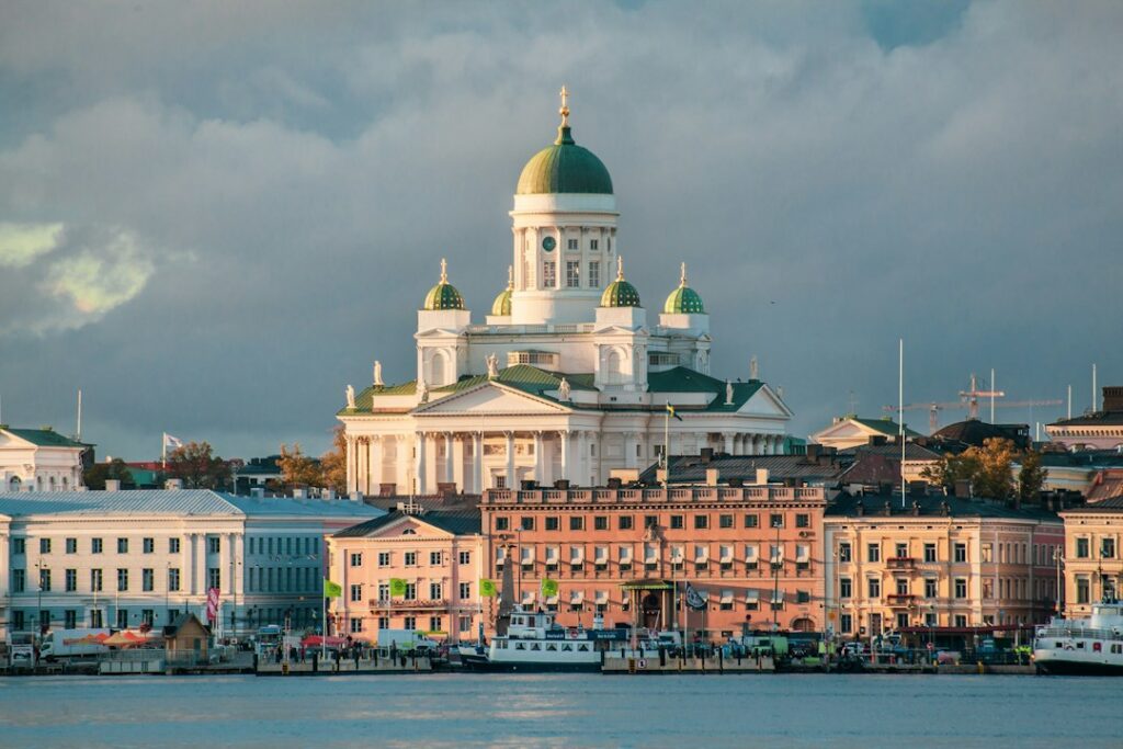 Helsinki landmark representing the Finnish constitutional framework and fundamental rights.